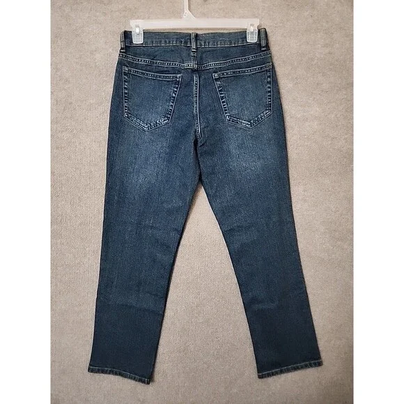 Sonoma Regular Fit Everyday Jeans Men 30x30 Blue Dark Wash Stretch Straight NEW